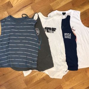 Billabong rvca surf tank sleeveless lot